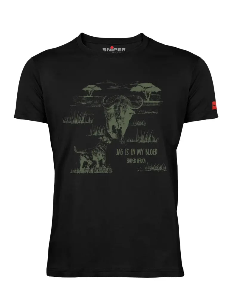 Sniper Mens Vintage T-Shirts In Black