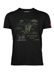Sniper Mens Vintage T-Shirts In Black