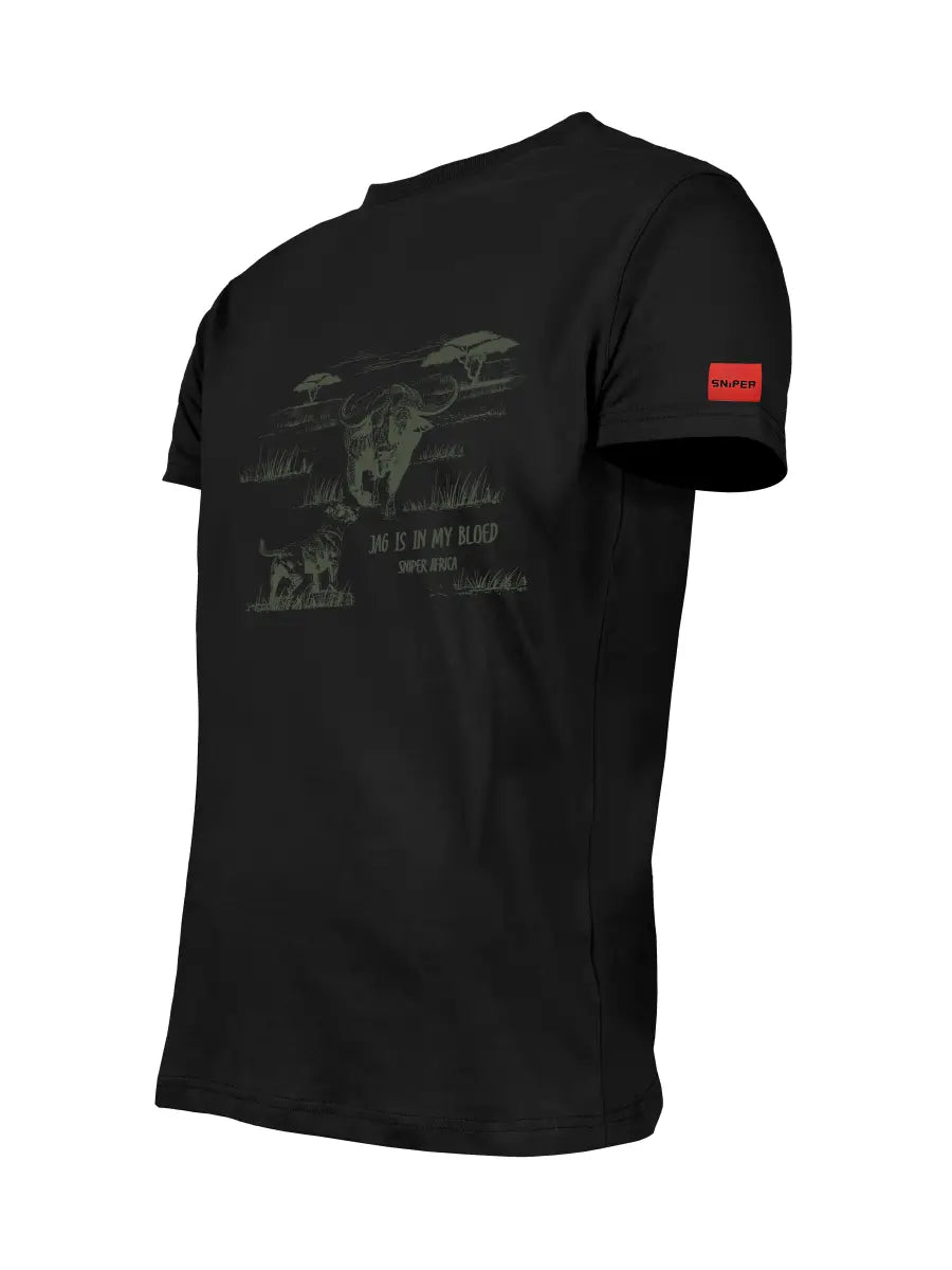 Sniper Mens Vintage T-Shirts In Black