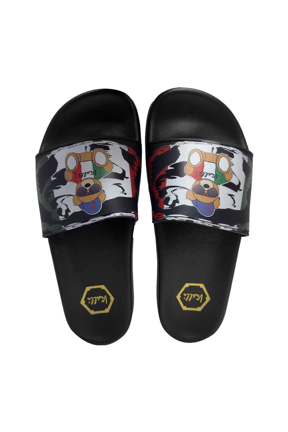 Vialli Mens Balinga Sandals In Black