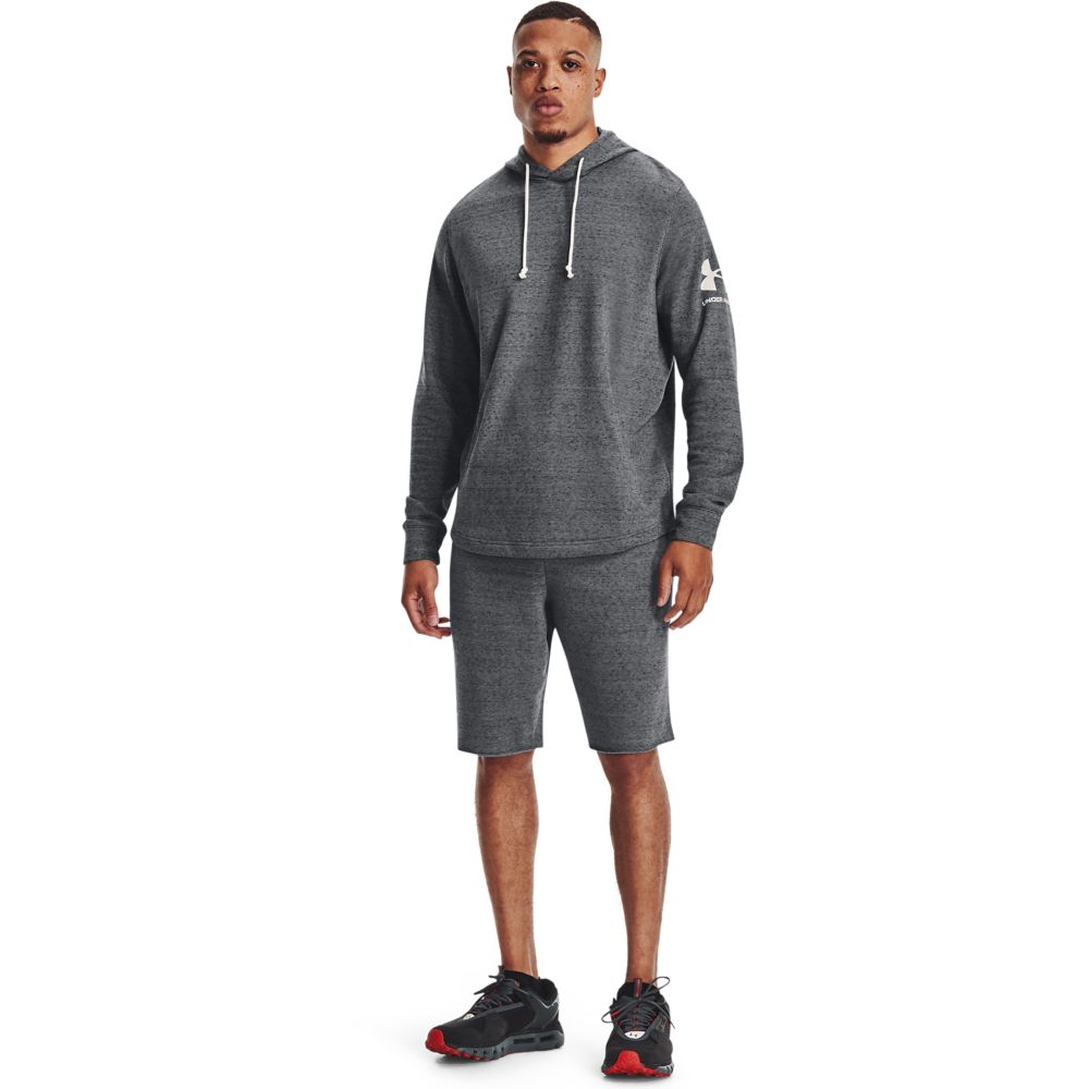 Under Armour Mens Rival Terry Short In Grey