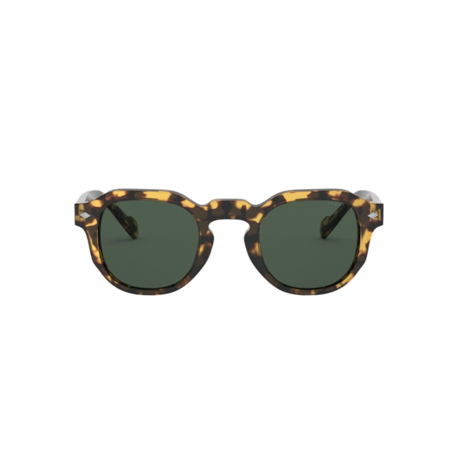 Vogue Light Tortoise Frame Sunglasses For Women In Brown