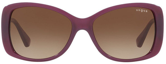 Vogue Brown Lens Sunglasses For Women In Purple