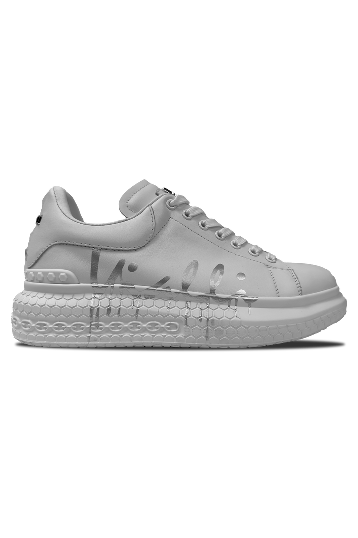 Vialli Mens Volare Sneakers In White