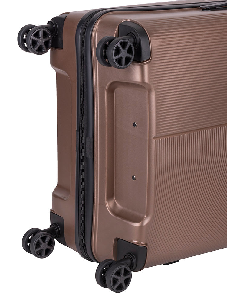 Voyager Zen Trolley Case Brown