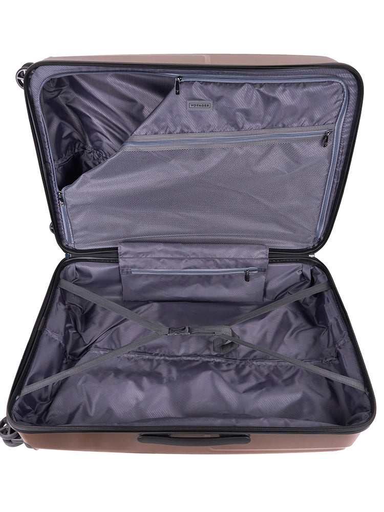 Voyager Zen Trolley Case Brown