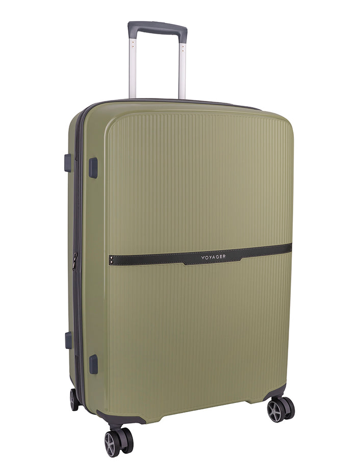Voyager Traveler Trolley Case Green Grey