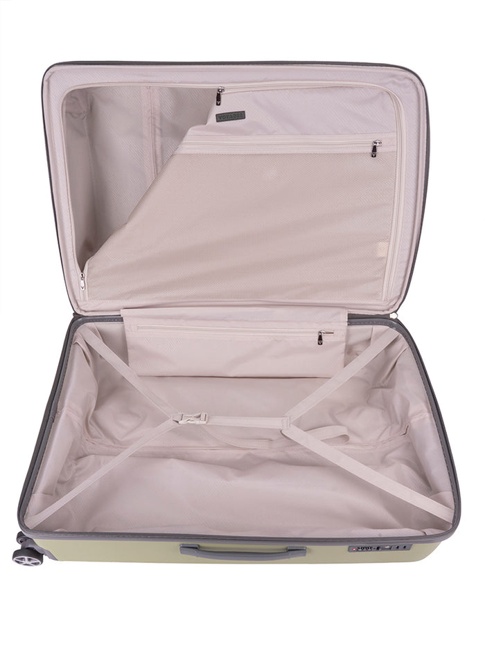 Voyager Traveler Trolley Case Green Grey