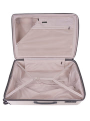 Voyager Traveler Trolley Case Whte And Grey