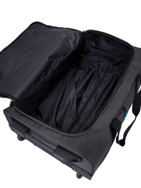 Cellini Voyager Trek Trolley Duffel Bag In Granite
