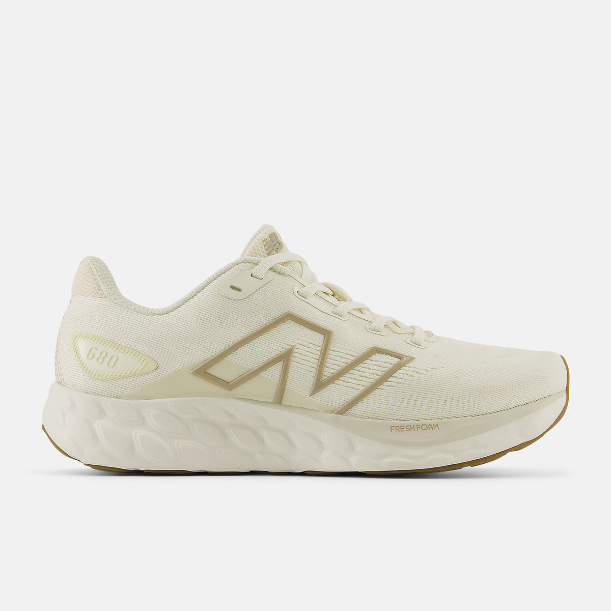 New Balance Womens 680 Running Course Shoes Cream