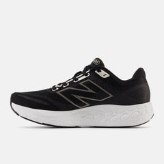 New Balance Womens 680 Running Course Shoes Black And White