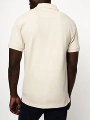 Polo Mens Stone Essential Pique Ss Golfer