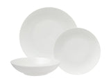 Maxwell & Williams White Basics Tribeca Coupe Dinner Set 12 Pieces Gift boxed In White