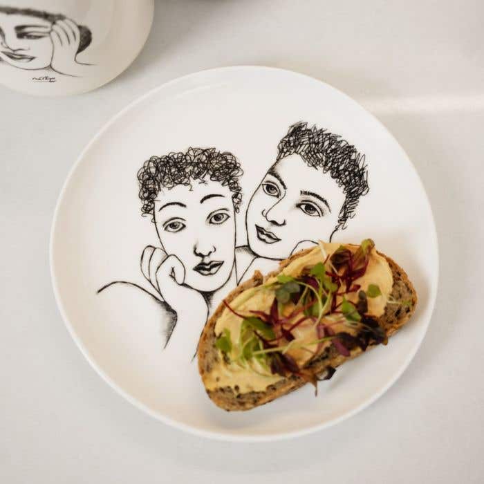Side Plate -Two Of A Kind