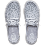 Hey Dude Womens Wendy Stretch jersey Shoes In Light Grey
