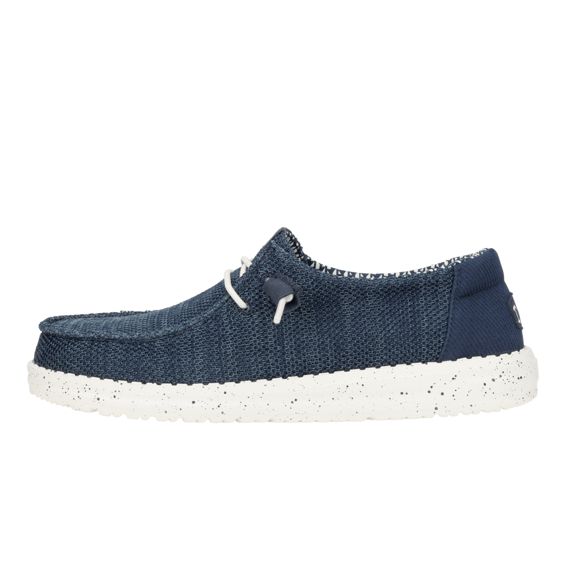Hey Dude Womens Wendy Stretch Sox Shoes in Navy