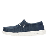 Hey Dude Womens Wendy Stretch Sox Shoes in Navy