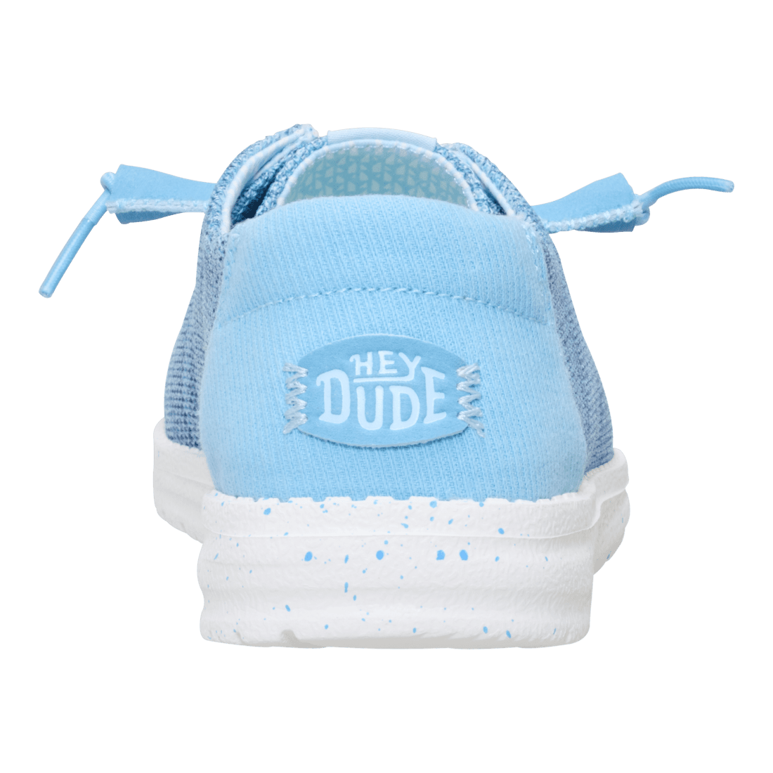 Hey Dude Ladies Wendy Stretch Sox Shoes In Blue
