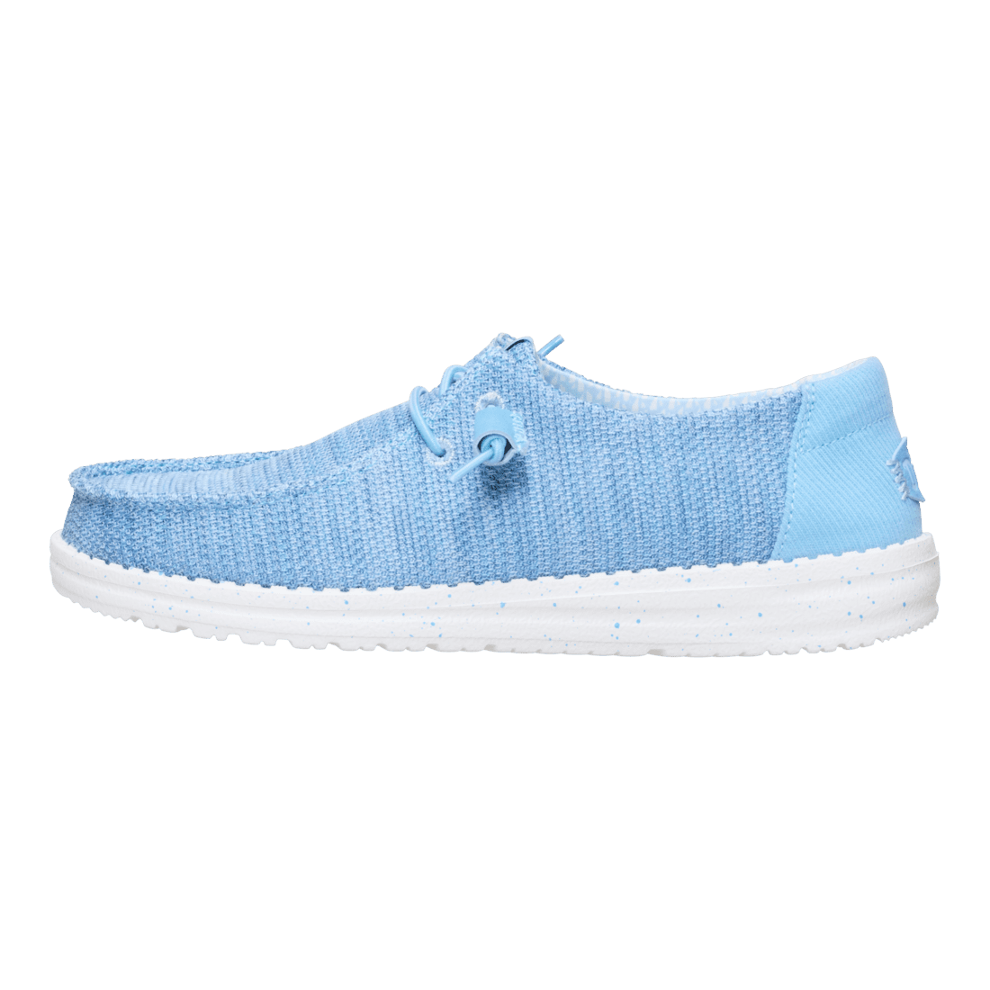 Hey Dude Ladies Wendy Stretch Sox Shoes In Blue