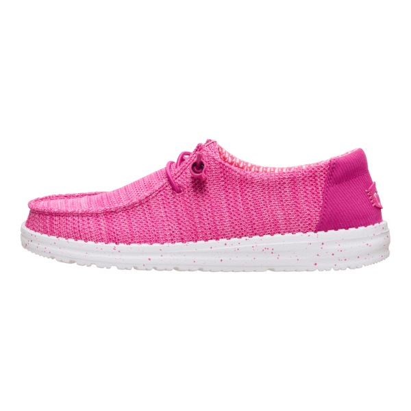 Hey Dude Wendy Stretch Sox - Fuchsia Pink
