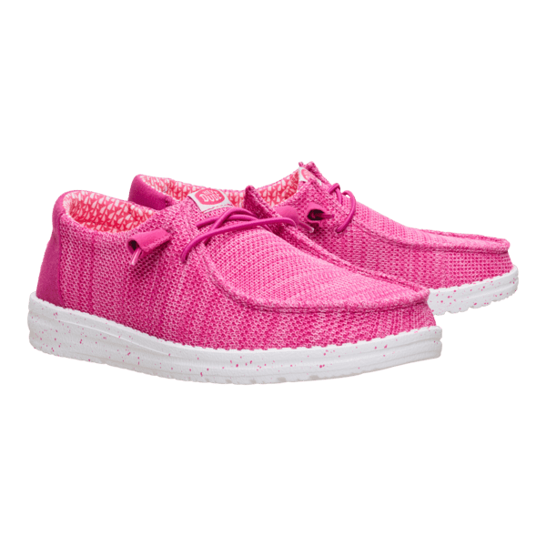 Hey Dude Wendy Stretch Sox - Fuchsia Pink