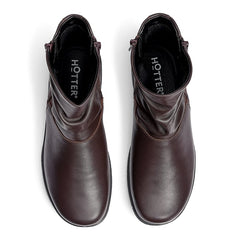 Hotter Ladies Whisper Shoes In Chocolate