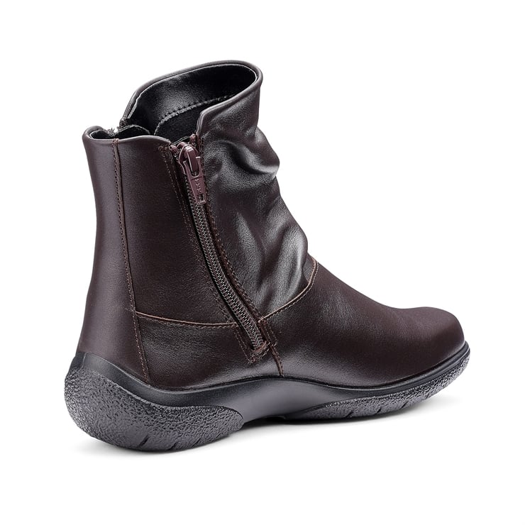 Hotter Ladies Whisper Shoes In Chocolate