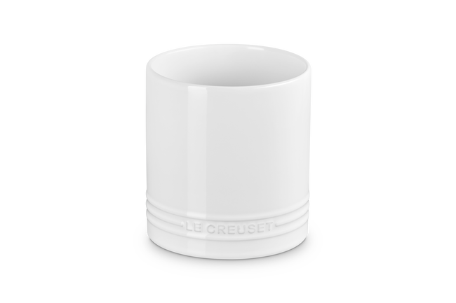Le Creuset Signature 1.1L Straight Utensil Crock White