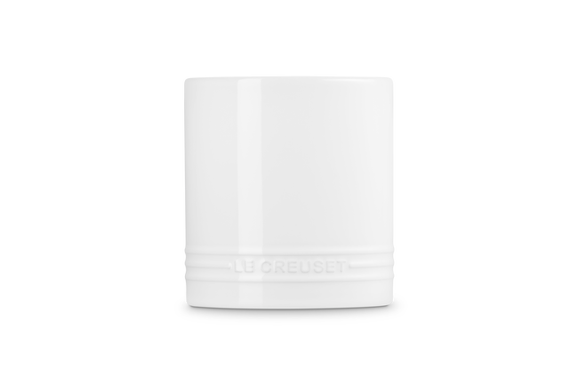 Le Creuset Signature 1.1L Straight Utensil Crock White