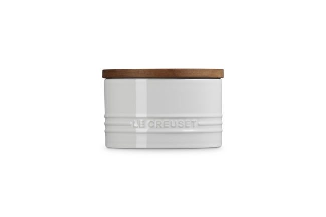 Le Creuset Signature Canister With Lid 470Ml In White