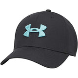 Under Armour Mens Blitzing Str Cap In Black/Blue