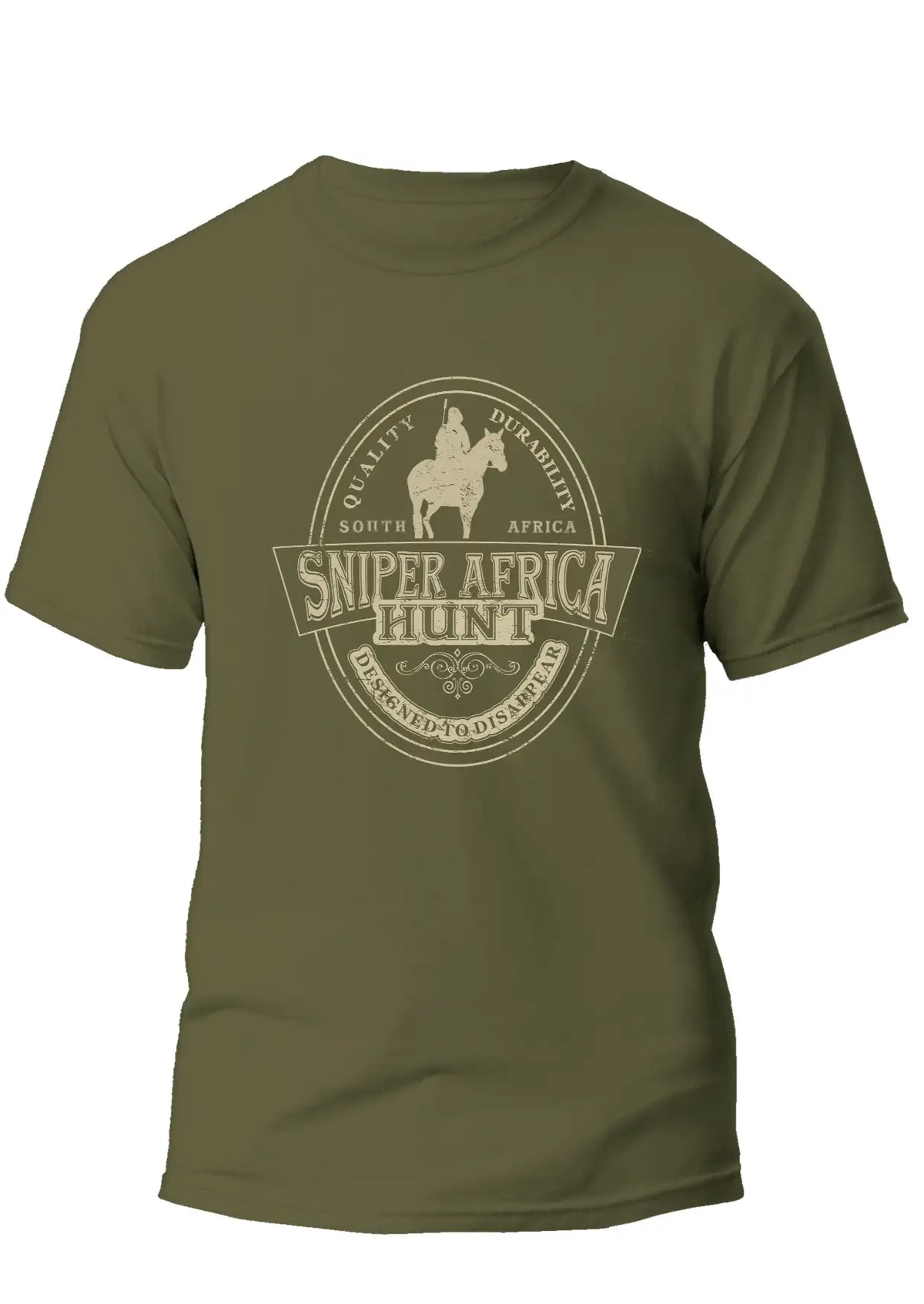 Sniper Mens Wild T-Shirt In Olive