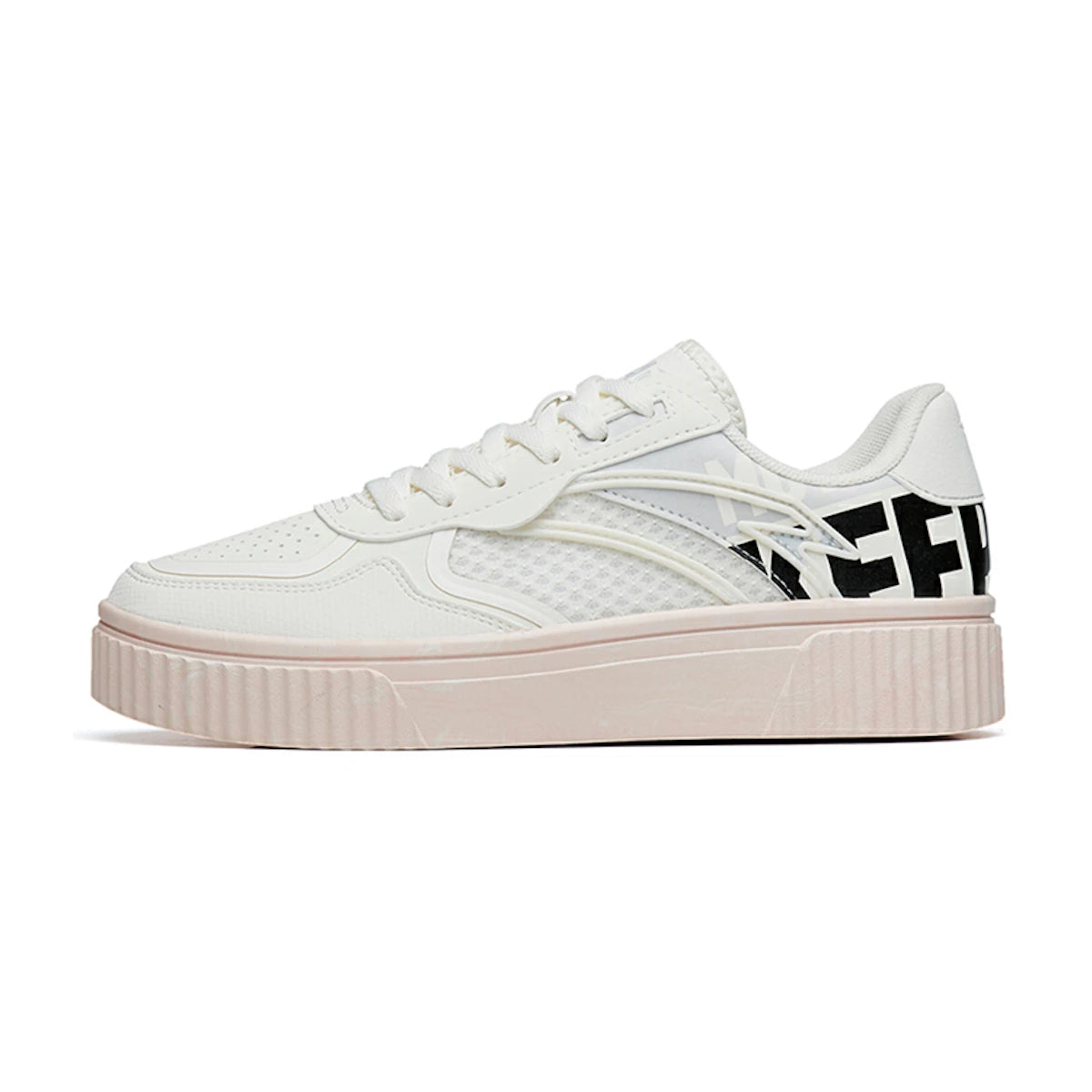 Anta Womens X-Game Shoes In Pink & White