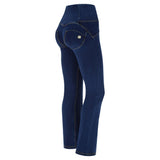 Freddy Ladies High Waist Cropped Skinny Jeans In Blue