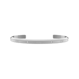 Daniel Wellington Womens Large Classic Lumine Cuff Bracelet In Silver