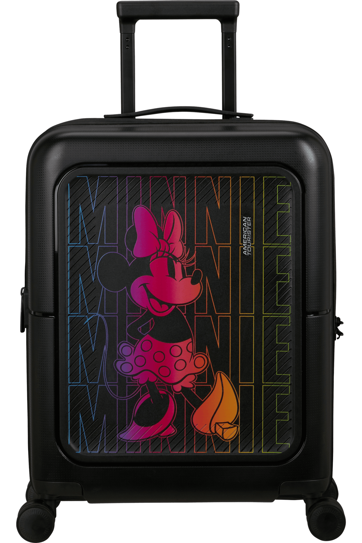 American Tourister Disney Dashpop Minnie Spinner In Black