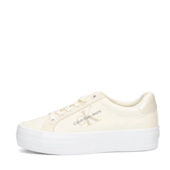 Calvin Klein Yw014920 Womens Ftw Bold Vulc Flatform Off White