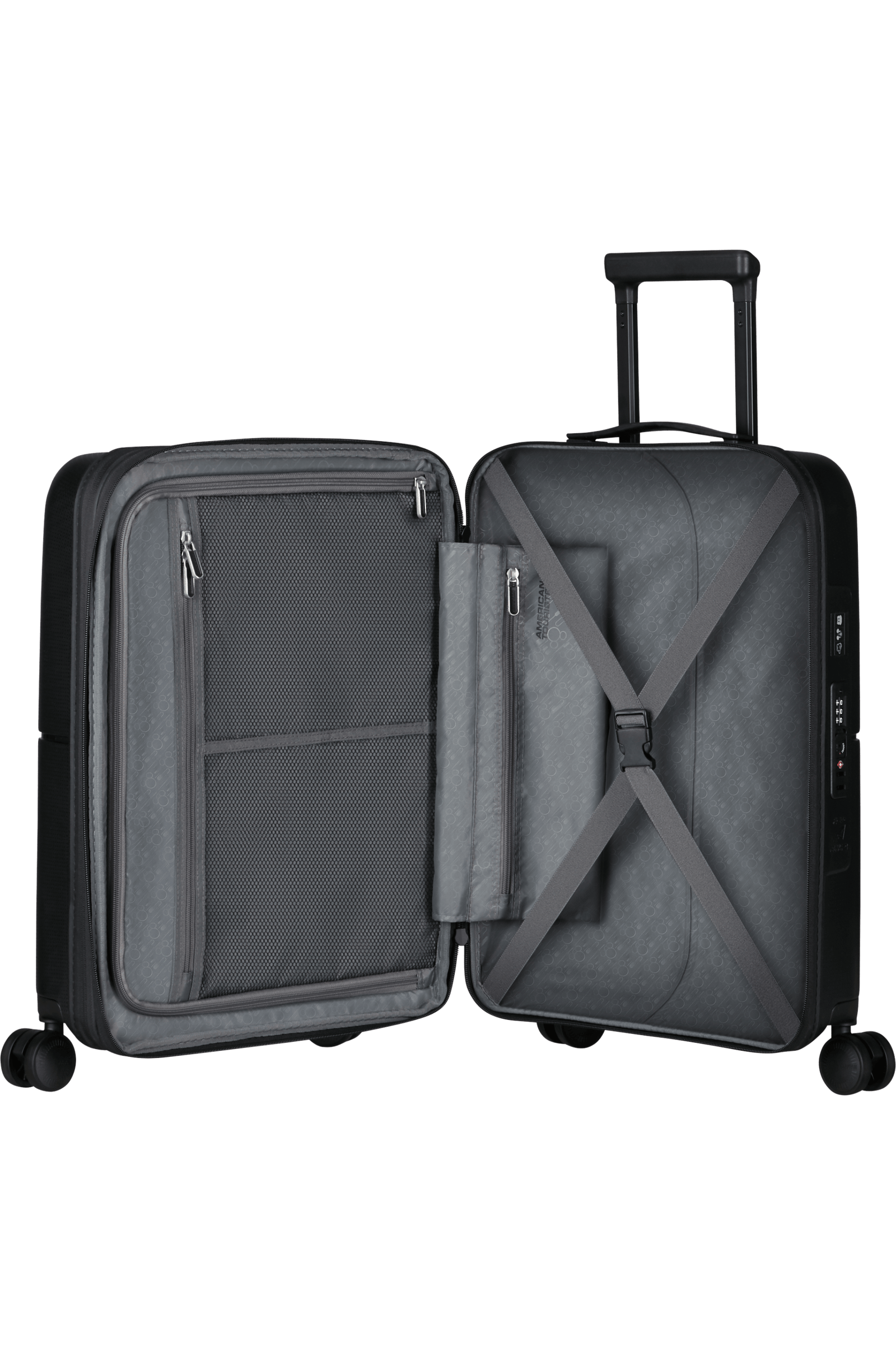 American Tourister Disney Dashpop Minnie Spinner In Black
