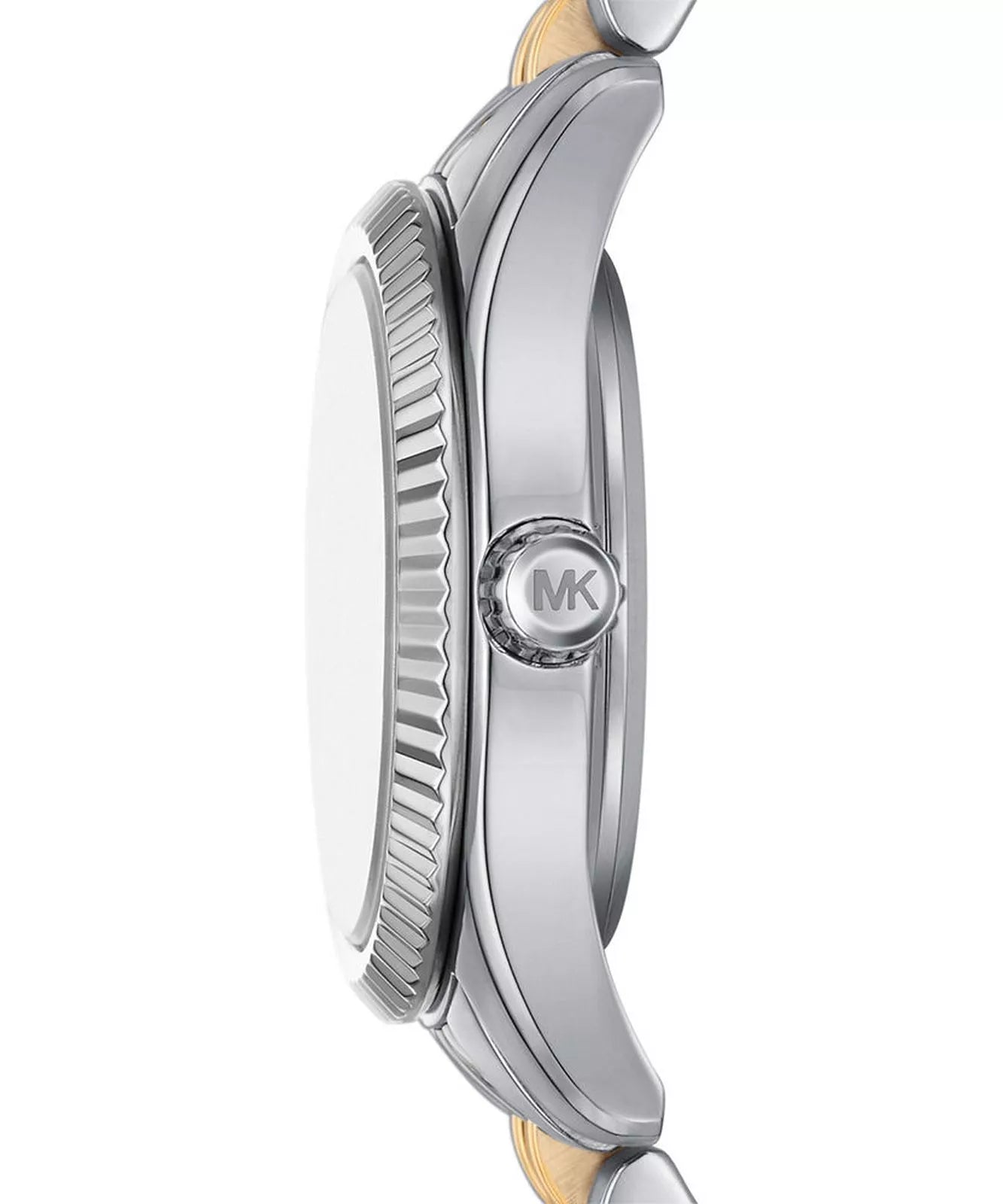 Michael Kors Ladies Lexington Two Tone Watch In Blue