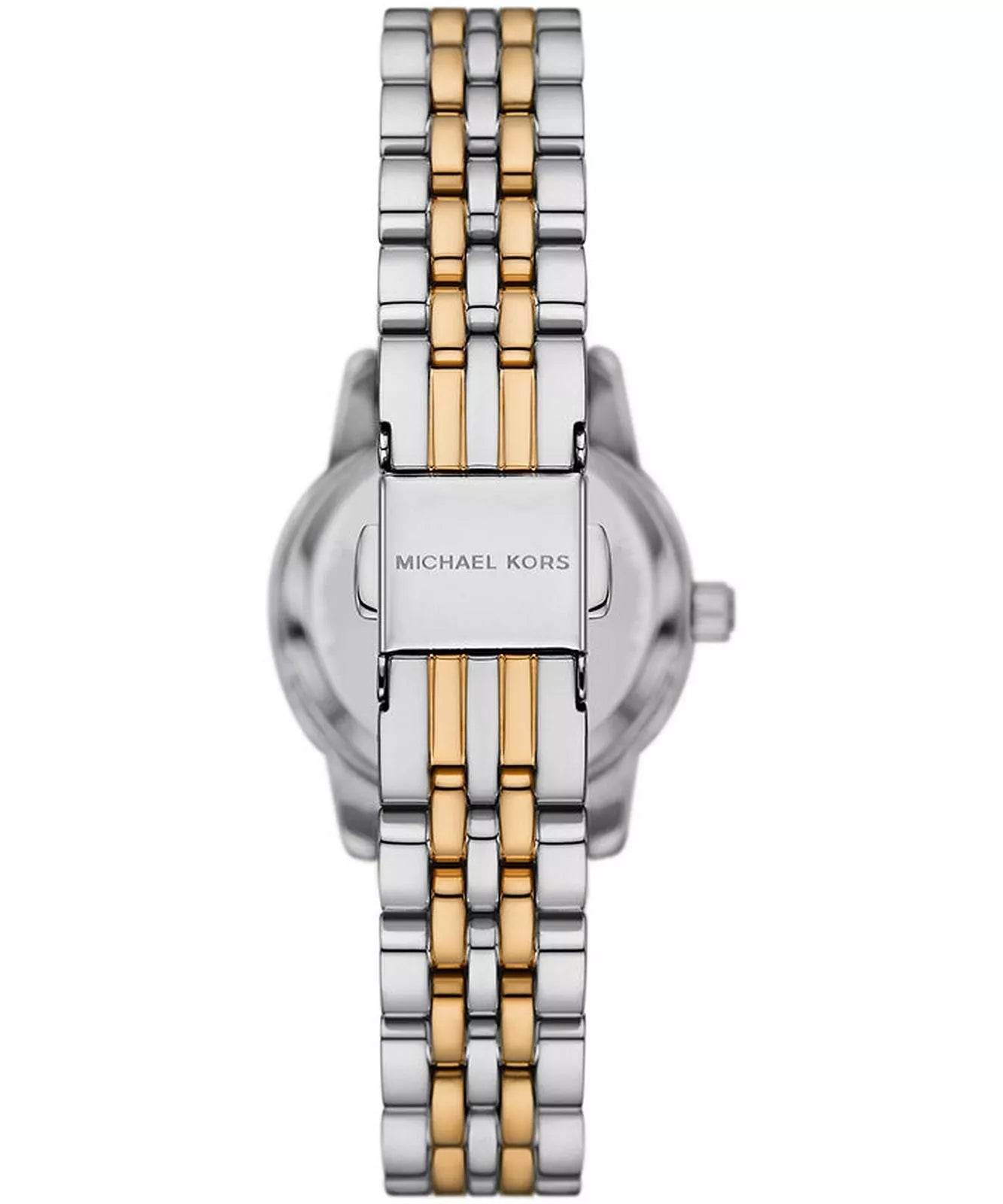 Michael Kors Ladies Lexington Two Tone Watch In Blue