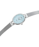 Obaku Ladies Mesh Oval Dial In Blue