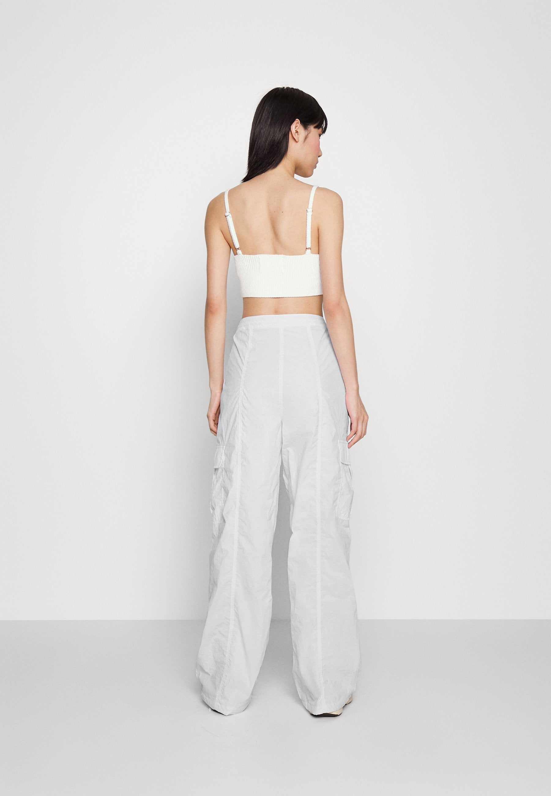 Calvin Klein Soft Touch Wide Pant J221298 White