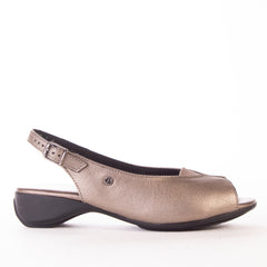Froggie Shoes Open Toe Slingback Sandal in Black - 10345
