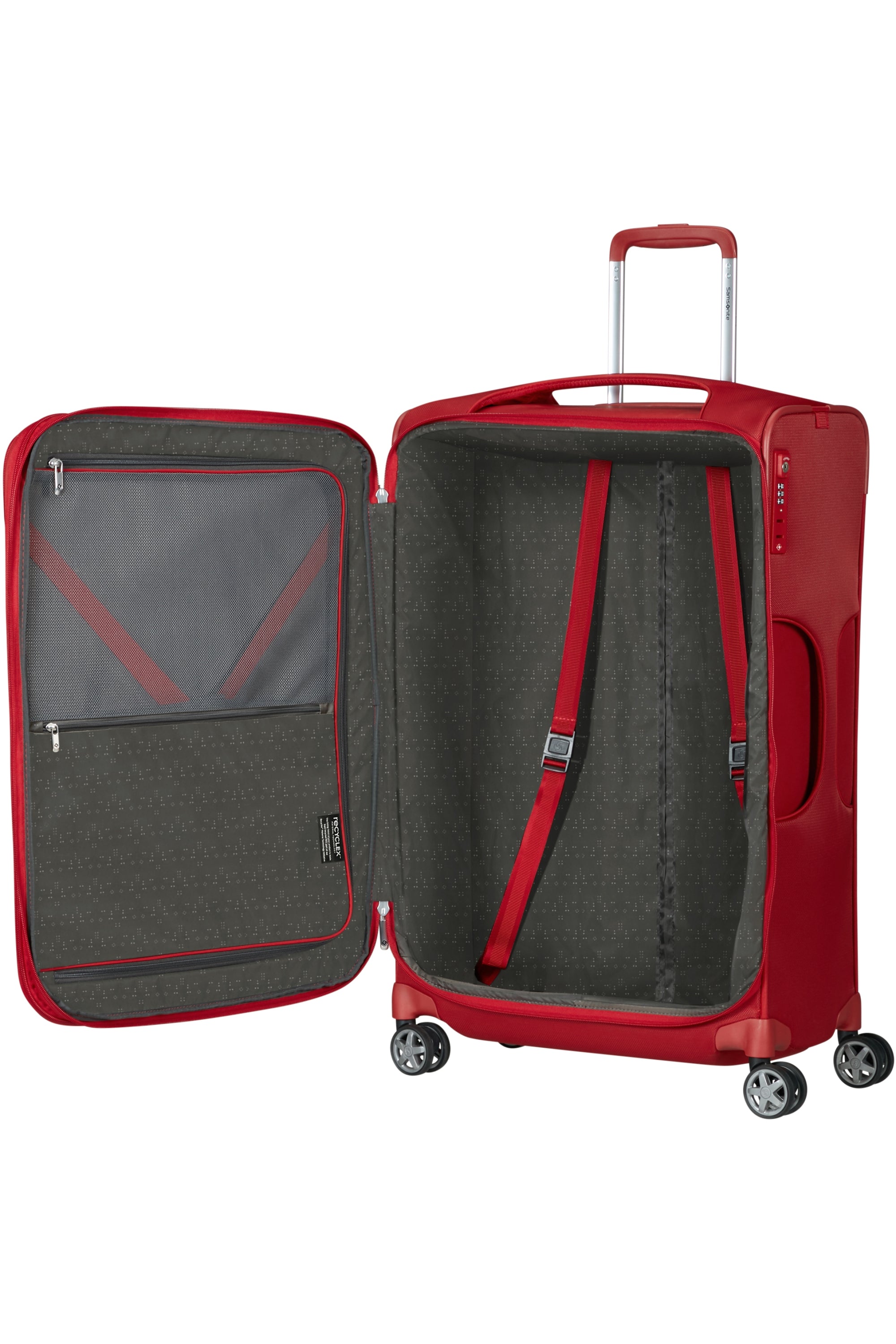 Samsonite DLite Spinner Red