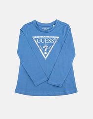Guess Ls T-Shirt Core Blue