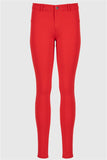 Sissyboy Joey: Sculpt Knit Jegging Red