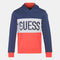 Guess Ls Stripe Pullover Red