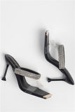 Sissy Boy Double Band Mule  Black