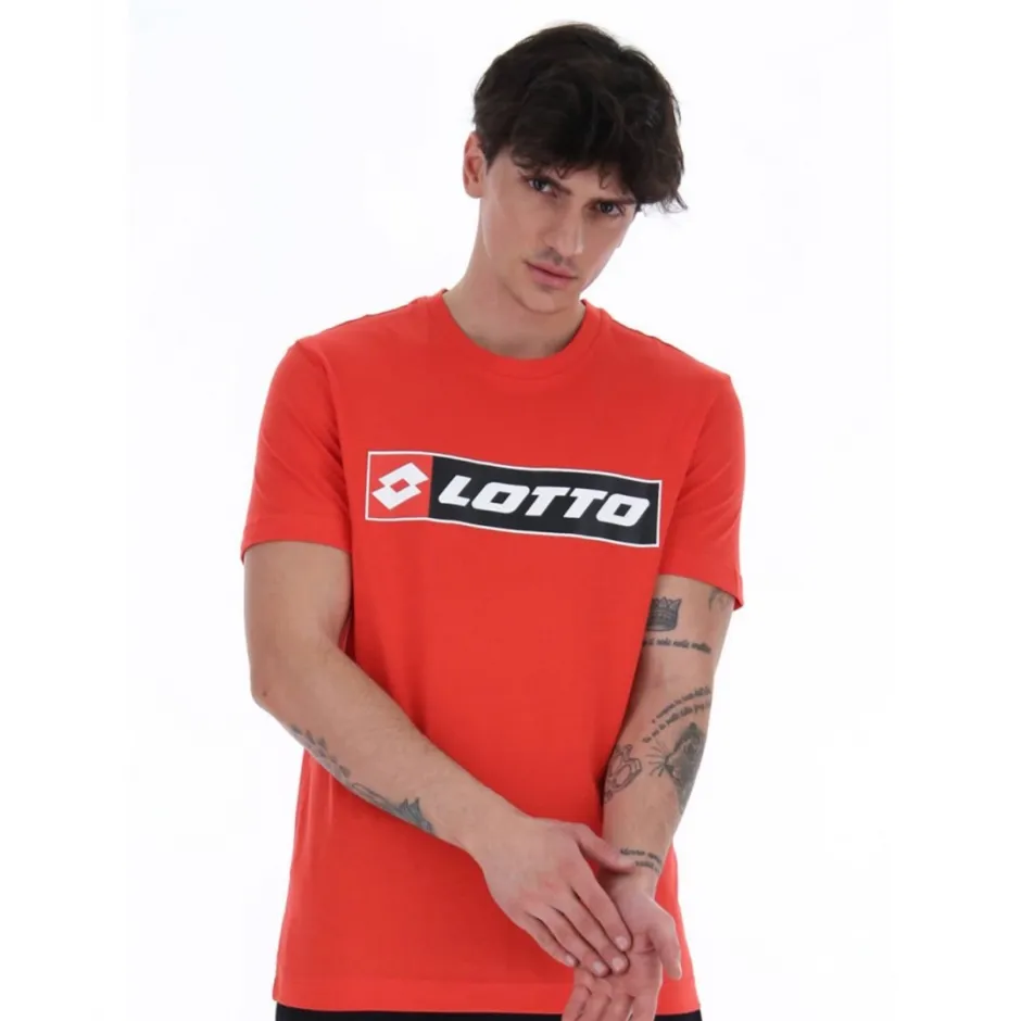Lotto 213456 Tee Logo Red